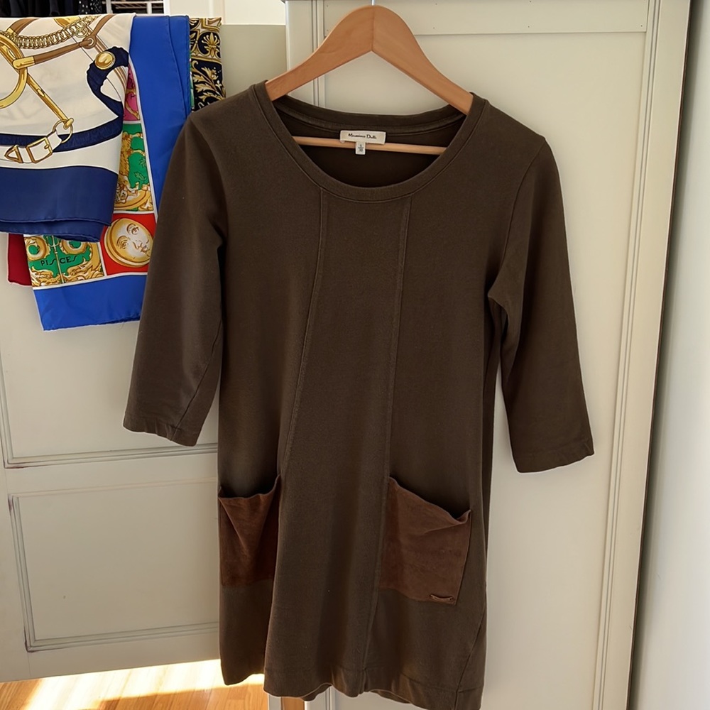 Massimo Dutti Women's Dress with Seam Detail